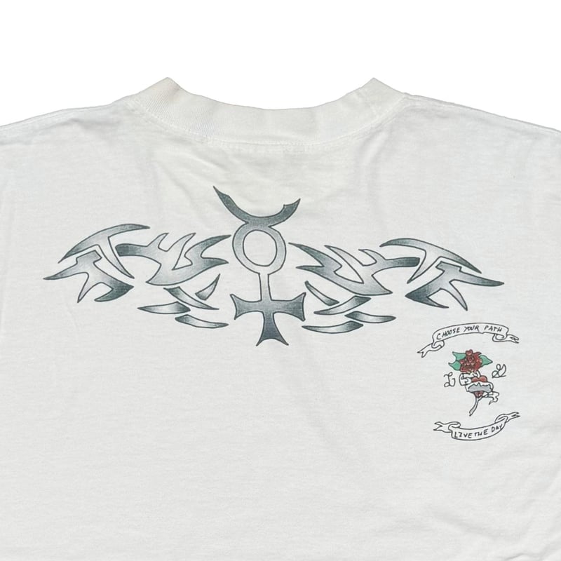 DENNIS RODMAN TATTOO LS WHITE XL 7798 | greatLA