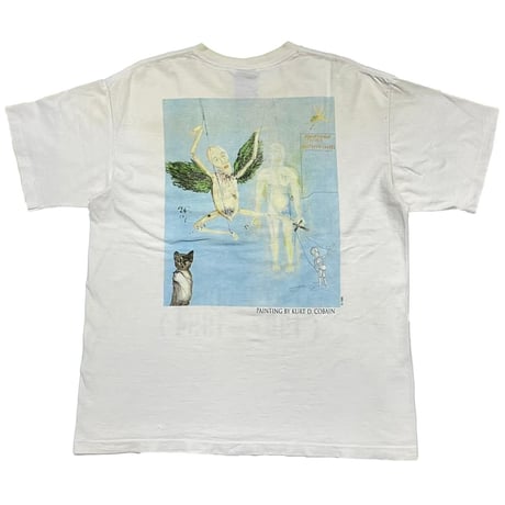 NIRVANA KURT COBAIN MEMORIAL ADULT GIANT BY TEE JAYS XL 91994