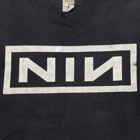 NINE INCH NAILS NORTH AMERICAN TOUR WITH SOUNDGARDEN BOX LOGO ALSTYLE MEDIUM 0631