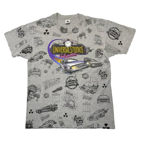 UNIVERSAL STUDIOS BACK TO THE FUTURE OVP TEE GREY XL 5753