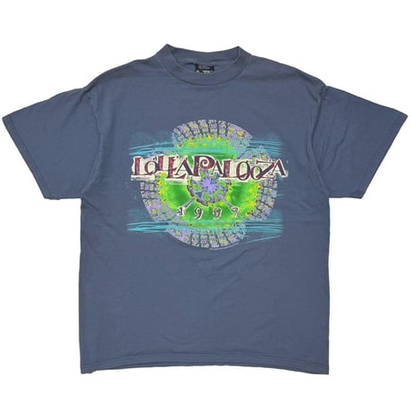 LOLLAPLOOZA 1997 MUSIC FESTIVAL SMOKE BLUE GIANT BY TULTEX XL 2715
