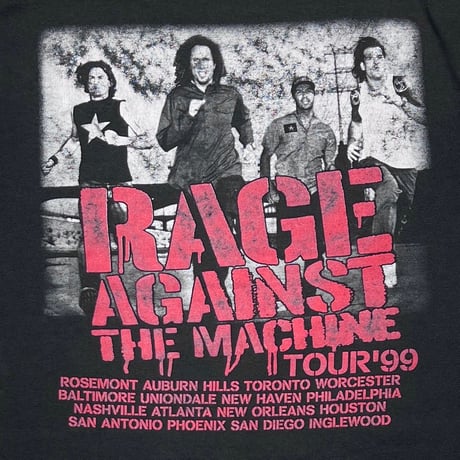 RAGE AGAINST THE MACHINE TOUR 1999 FITS LARGE 8648