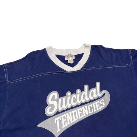 SUICIDAL TENDENCIES 13 HOCKEY SHIRT NAVY XL 2273