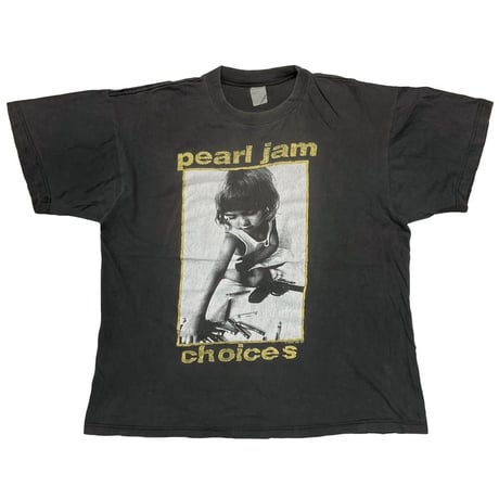 PEARL JAM 1992 CHOICES 9 out of 10 KIDS prefer crayons to GUNS FITS XL 3961
