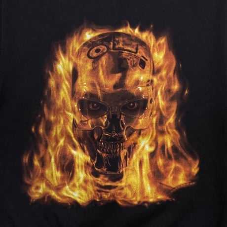 TERMINATOR 2 BURNING FACE CREWNECK SWEAT UNIVERSAL SMALL 8313