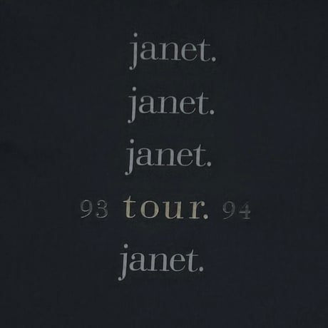 JANET JACKSON 93 94 TOUR CRYSTAL MILLS XL 4631