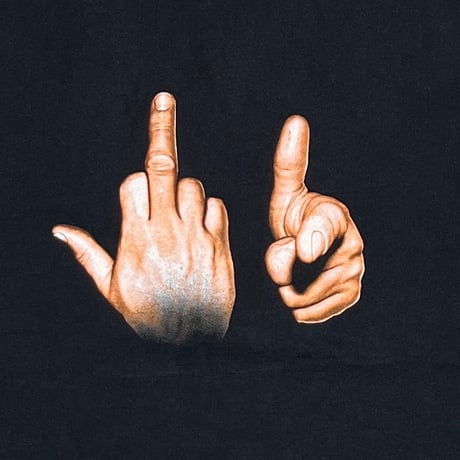 OLD&VINTAGE FUCK HAND SIGN DELTA LARGE 8700