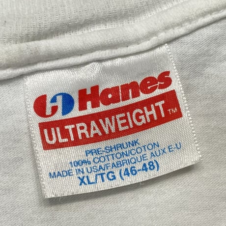 JIMI HENDRIX 1989 PORTRAIT WHITE HANES XL 1399
