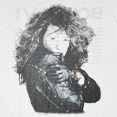 BON JOVI FRONT 1988 PORTRAIT WHITE FITS XL 4182