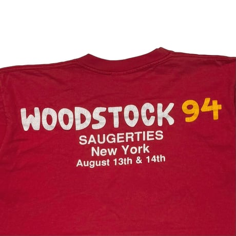 WOODSTOCK 1994 MORE 2 DAYS OF PEACE & MUSIC RED MURINA LARGE 5145