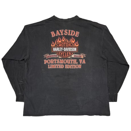 HARLEY DAVIDSON PORTSMOUTH EAGLE SLEEVE FLAME XXL 3670