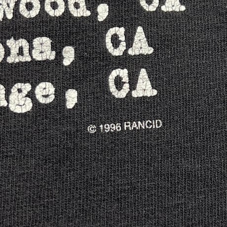 RANCID AND OUT COME THE WOLVES 1996 TOUR GIANT BY TULTEX XL 6879