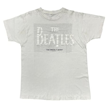 THE BEATLES 1989 THE WHITE T-SHIRT WHITE FITS LARGE 0431