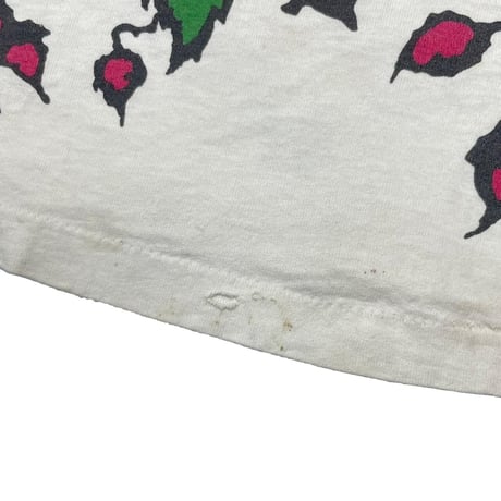 GRATEFUL DEAD 1992 ROSE SKULL OVP WHITE LIQUID BLUE XL 8150