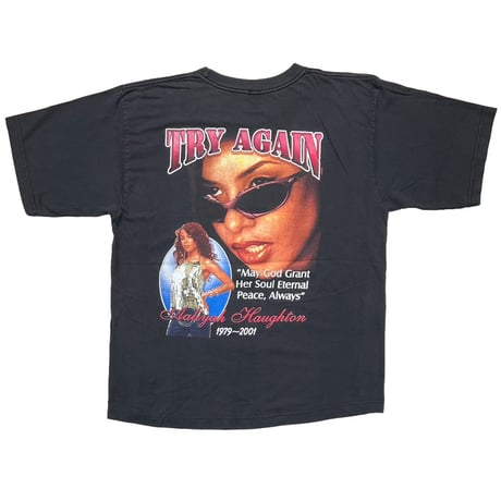 Aaliyah TRY AGAIN MEMORIAL RAP DESIGN XL 7124