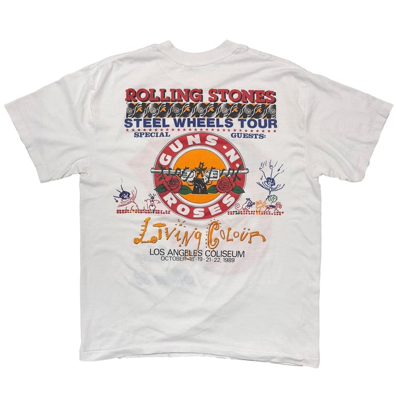The Rolling Stones 1989 ヴィンテージ ROLLING STONES 1989 STEEL WHEELS TOUR WITH GUNS