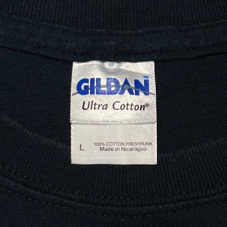 The Dogfather BLUE LOGO GILDAN LARGE 2388