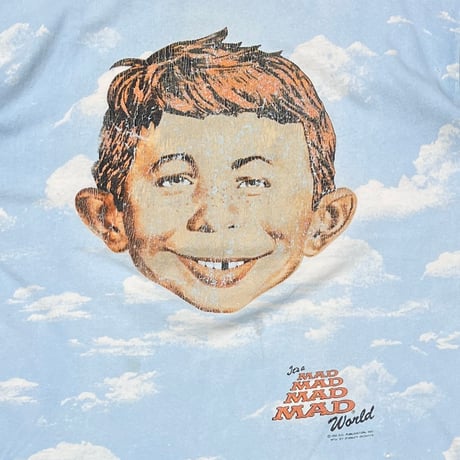 OLD&VINTAGE MAD MAGAZINE TIE DYE STANLEY DESANTIS LARGE 8851