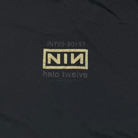 NINE INCH NAILS GOLD BOX LOGO CLOSURE HALO TWELVE LEE XL 8259