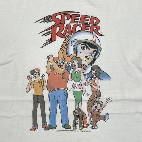 SPEED RACER 1999 SPEED RACER WHITE HANES XL 5050