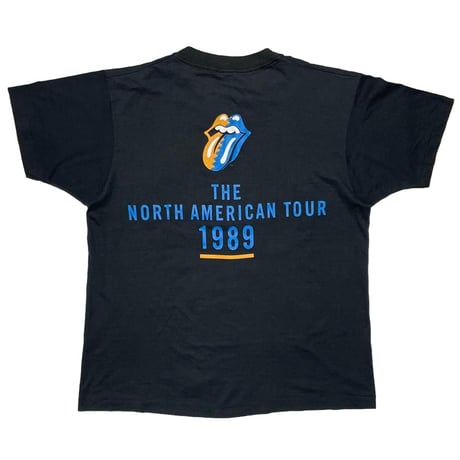 THE ROLLING STONES NORTH AMERICAN TOUR 1989 SPLIT LIP & TONGUE FITS LARGE 7801