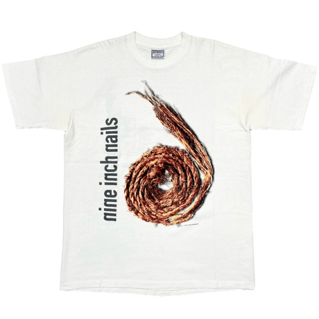 NINE INCH NAILS FURTHER DOWN THE SPIRAL WHITE ALL SPORT XL 3564