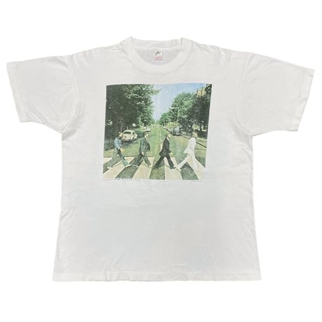 THE BEATLES ABBEY ROAD ALBUM JACKET WHITE FRUIT OF THE LOOM XL 2090