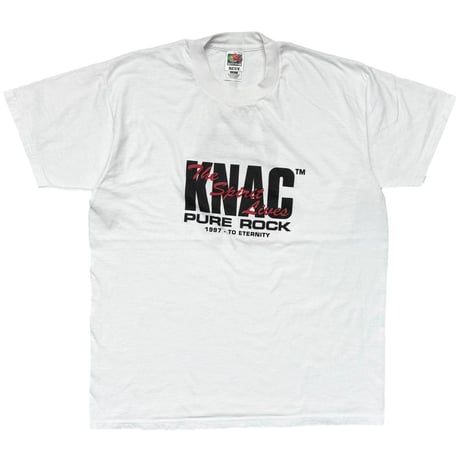 KNAC PURE ROCK SLAP ONE ON YOUR BUMPER FRUIT OF THE LOOM LARGE 4903