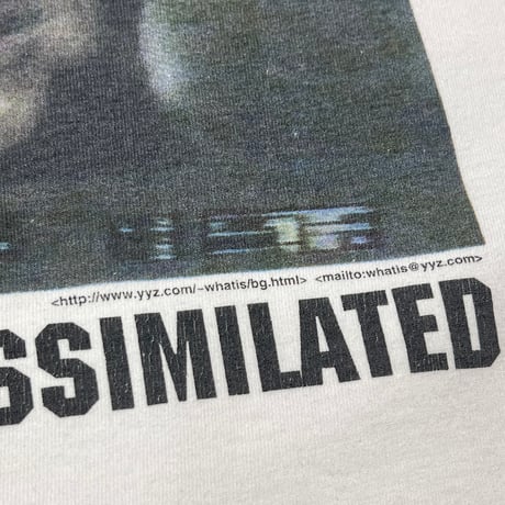 OLD&VINATGE BILL GATES PARODY RESISTANCE IS FUTILE WHITE HANES XL 1395
