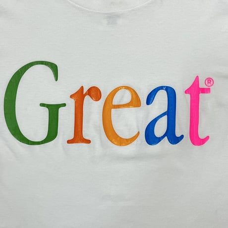 greatLAnd ORIGINAL GREAT S/S TEE WHITE