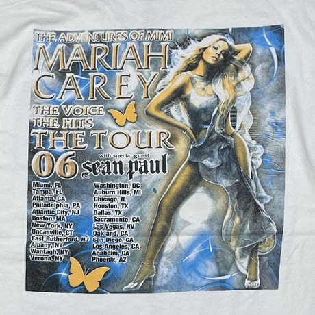 MARIAH CAREY THE VOICE THE HITS TOUR 06 JERZEES XL 9171