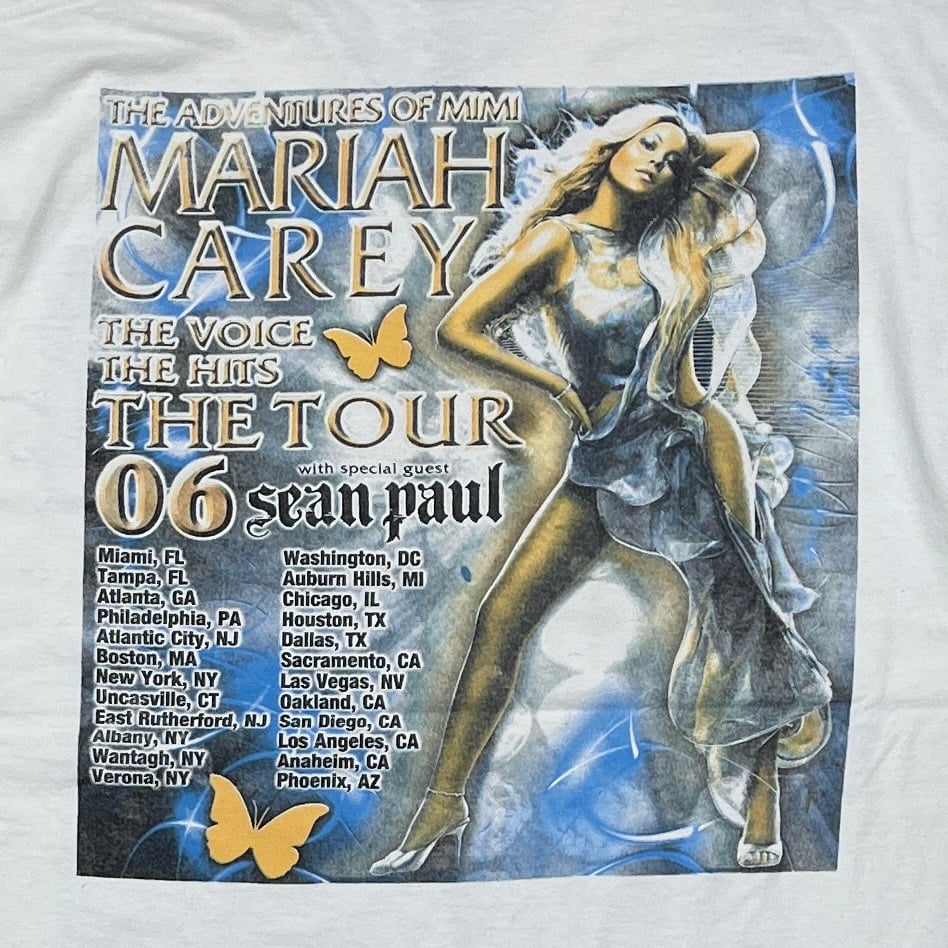 MARIAH CAREY THE VOICE THE HITS TOUR 06 JERZEES