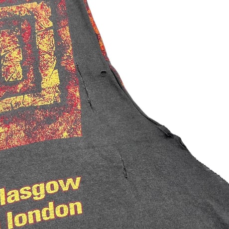 NINE INCH NAILS LIVE MAY 1994 SLEEVELES HANES LARGE 6580