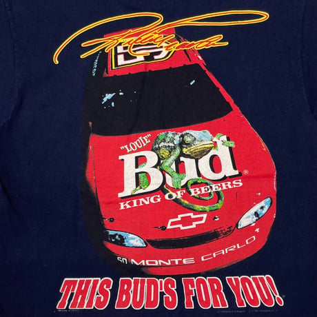 Budweiser RACING 1998 LOUIE THE LIZARD NASCAR NAVY DELTA LARGE 9884