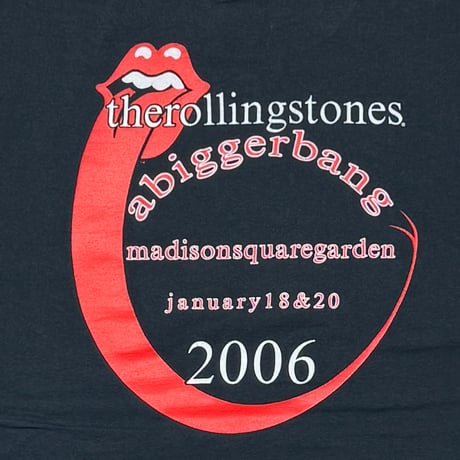 THE ROLLING STONES SPLIT ＆ TONGUE A BIGGER BANG 2006 LS ANVIL XL 9024