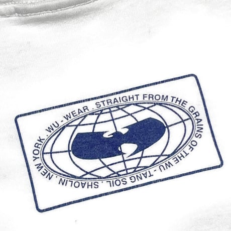 WU-TANG CLAN WU-WEAR LOGO WHITE FITS XXL 2699