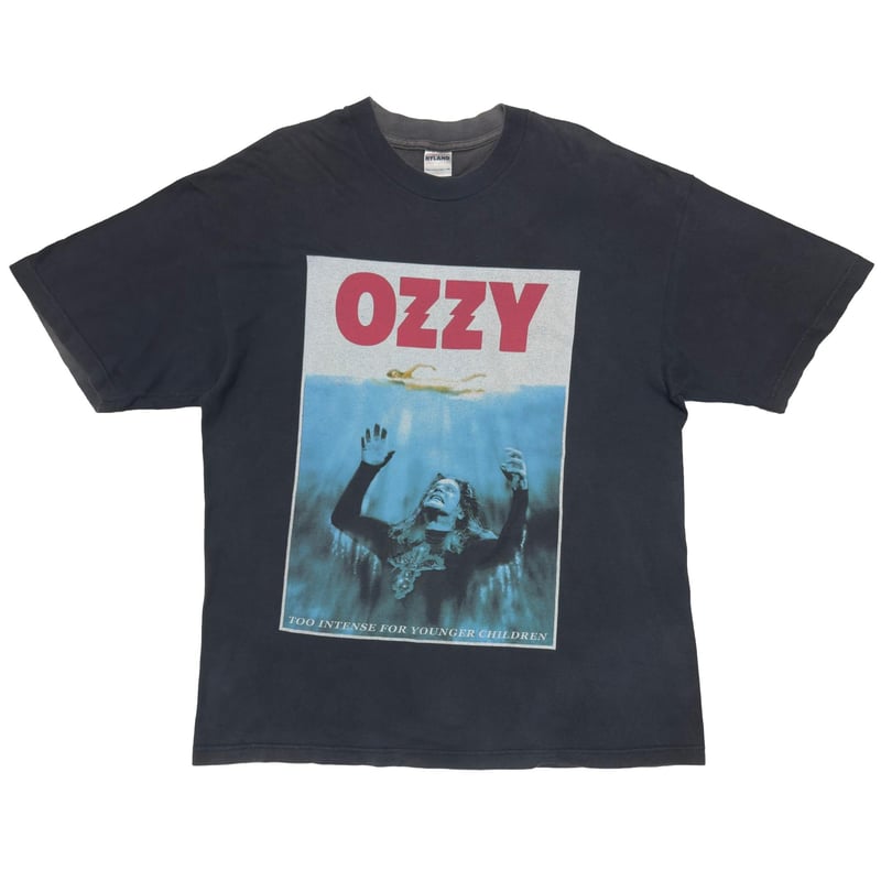 OZZY OSBOURNE OZZFEST JAWS オジーオズボーン OZZY OSBOURNE OZZFEST JAWS PARODY TEE