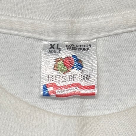 SPEED RACER GO WANTED FOR SPEEDIN WHITE FRUIT OF THE LOOM XL 7564