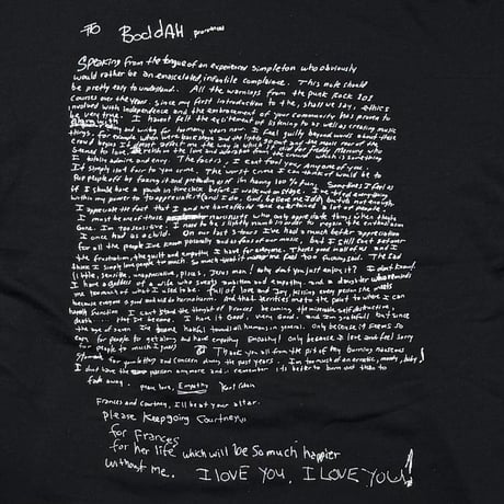 NIRVANA BUDDHIST BEATITUDE BOOTLEG NEW LINE 2000 SWEAT HOODIE LARGE 3895
