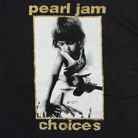 PEARL JAM 1992 CHOICES EURO XL 0509