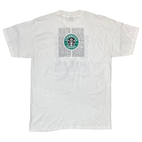 STARBUCKS COFFEE AMERICAN EXPRESS PRESENTS TASTE OF THE NATION 1995 WHITE LARGE 7294