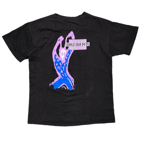 THE ROLLING STONES PURPLE SPIKE TONGUE VOODOO LOUNGE BROCKUM LARGE 6686