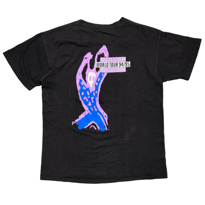 THE ROLLING STONES PURPLE SPIKE TONGUE VOODOO L