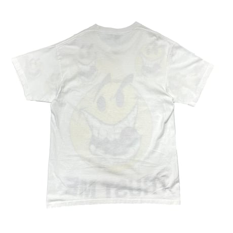[MORE SALE] OLD&VINTAGE TRUST ME FREEZE 90s SMILE MULTI TEE WHITE ANVIL LARGE 7499