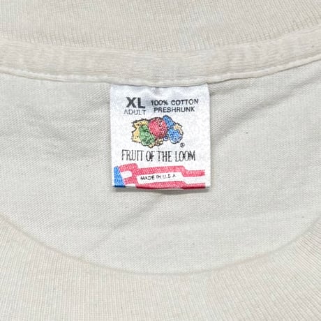 William Shakespeare 1994 Romeo & Juliet ROSE NATURAL FRUIT OF THE LOOM XL 9373