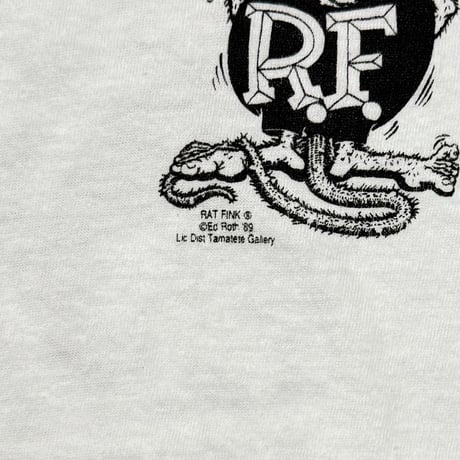 RAT FINK 1989 FORDS KILL CHEVYS WHITE SCREEN STARS XXL 1996