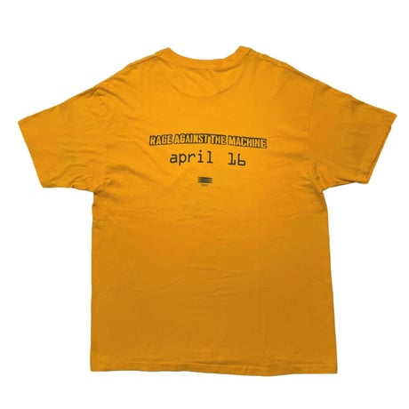 RAGE AGAINST THE MACHINE EVIL EMPIRE YELLOW FITS XL 7098