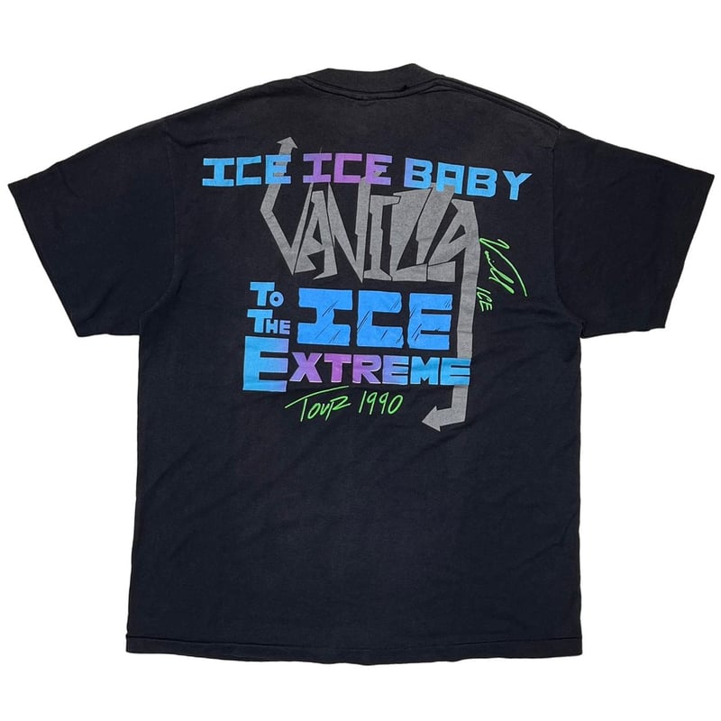 Vanilla Ice ヴィンテージ Tシャツ ラップT ヒップホップ 90s 90s USA製 ラップTシャツ ヴァニラアイス ラッパー vintage