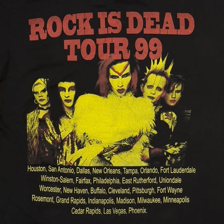 MARILYN MANSON ROCK IS DEAD TOUR 1999 BOOTLEG XL 6580