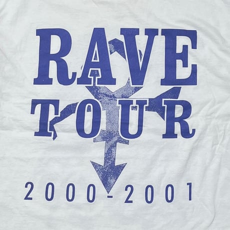 PRINCE RAVE TOUR 2000-2001 LS WHITE ALSTYLE XL 9443